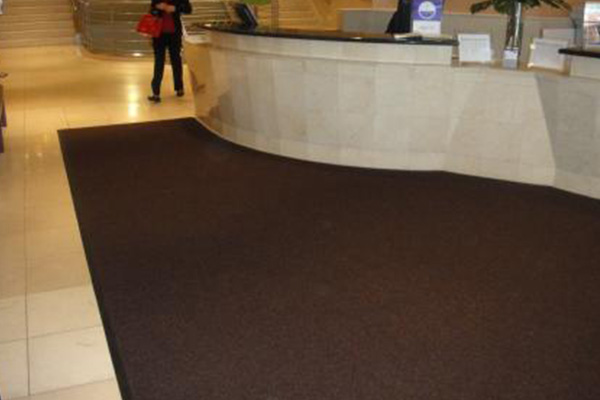 Park Avenue Berber logo mat