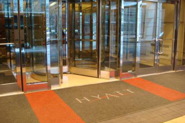 Park Avenue Vinyl logo mat